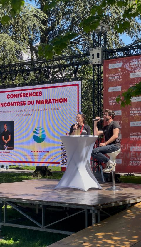 Dispositifs de sonorisation déployés sur le parcours du Generali Genève Marathon