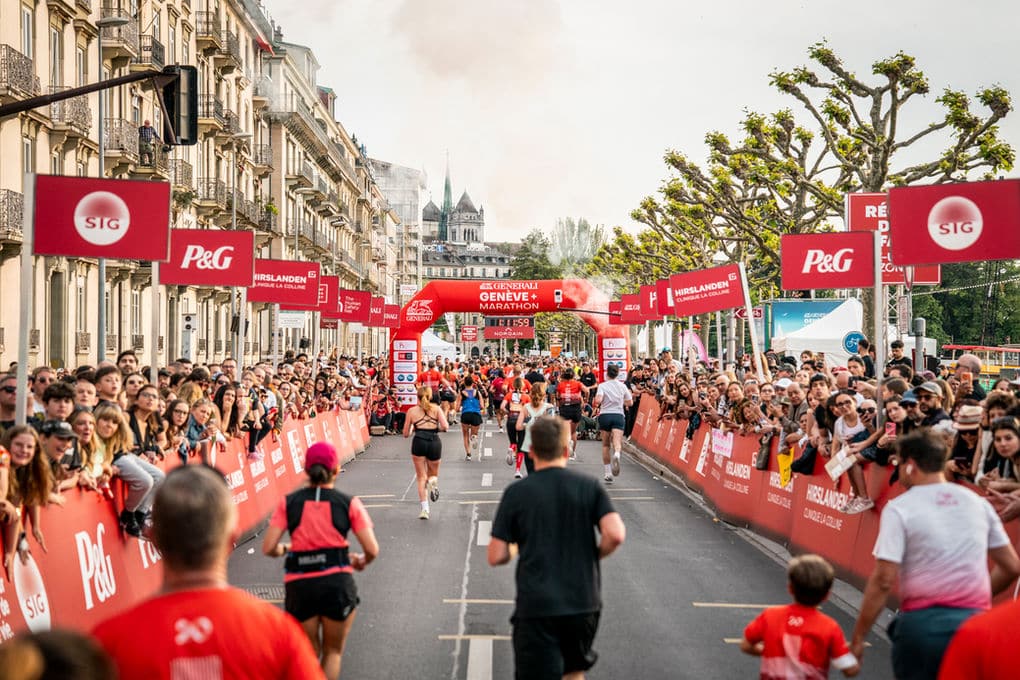 SKYNIGHT accompagne le Generali Genève Marathon depuis sa première édition il y a 20 ans